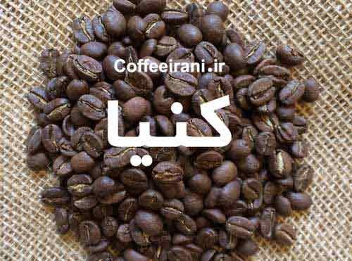 دانه قهوه کنیا